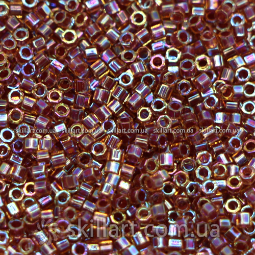 Бисер DBC-88 Miyuki Delica Beads Cut 11/0 (рубка, темно-розово-коричневый)